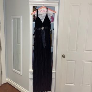 Betsy and Adam Black Ballgown